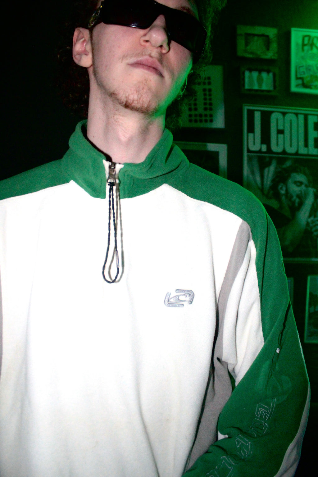 VINTAGE O'neill 1/4 Zipsweater